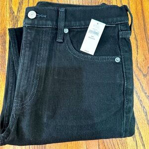90s Black Straight Leg Jeans Timeless Style